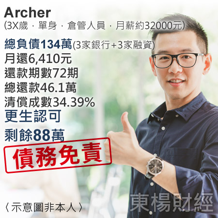 更生成功案例-Archer