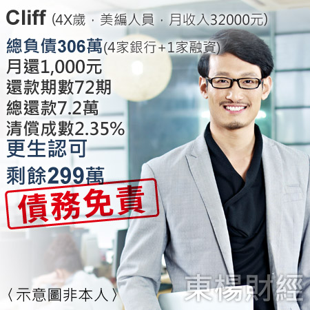 更生成功案例-Cliff
