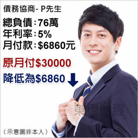 債務成功個案-P先生