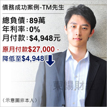 債務成功個案-TM先生
