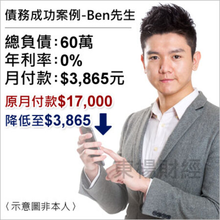 債務成功個案-Ben先生