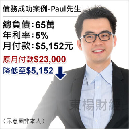 債務成功個案-Paul