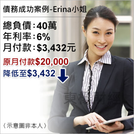 債務成功案例-Erina