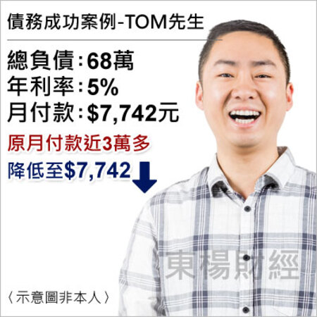 債務成功案例-TOM