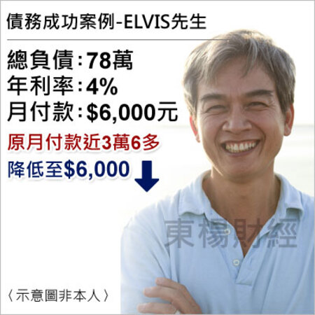 債務成功案例-ELVIS