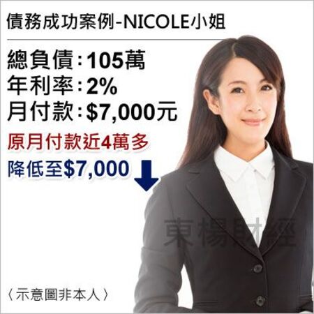 債務成功案例-NICOLE