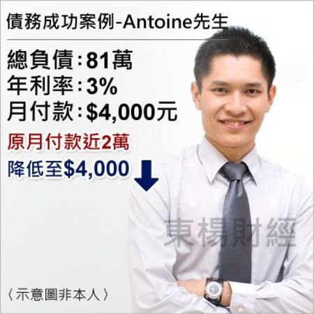 債務成功案例-Antoine