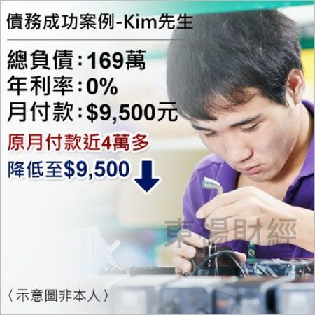 債務成功案例-Kim