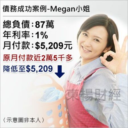 債務成功案例-Megan