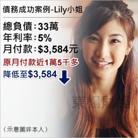 債務成功案例-Lily