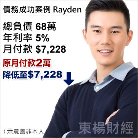 債務成功案例-Rayden