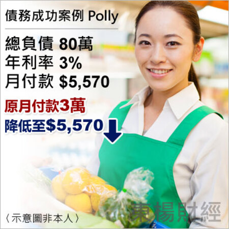 債務成功案例-Polly