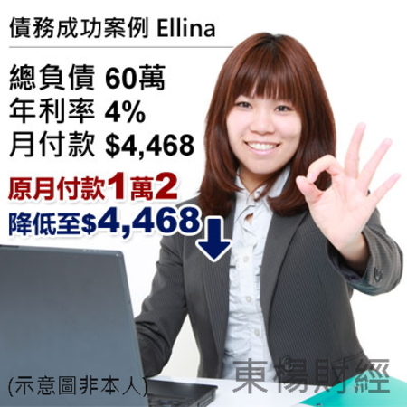 債務成功案例-Ellina