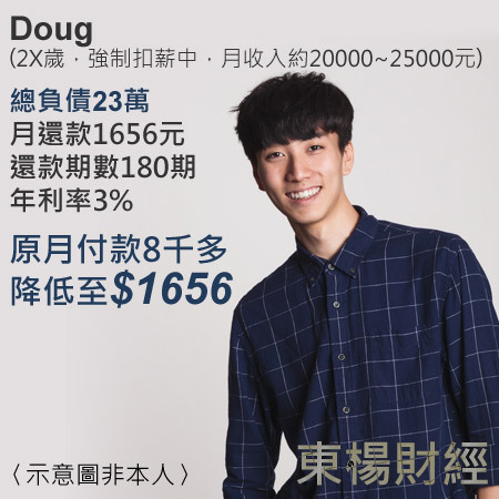債務成功案例-Doug