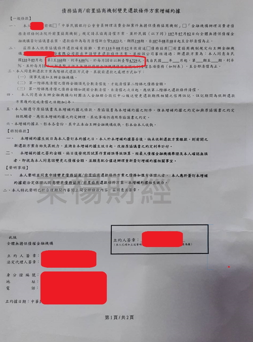 債務成功案例-Josie 卡債