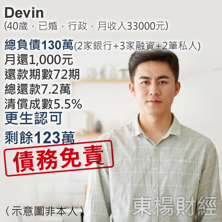更生成功案例-Devin