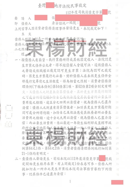 債務更生 債務更生