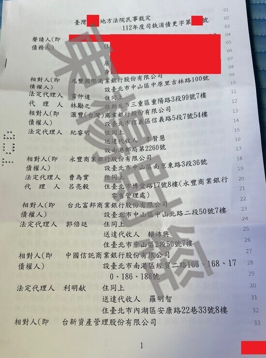 債務更
生 債務更生