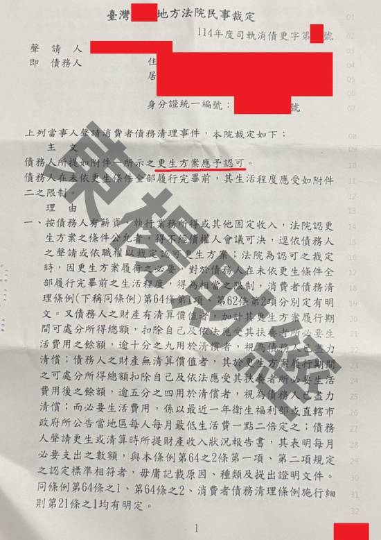 債務更生