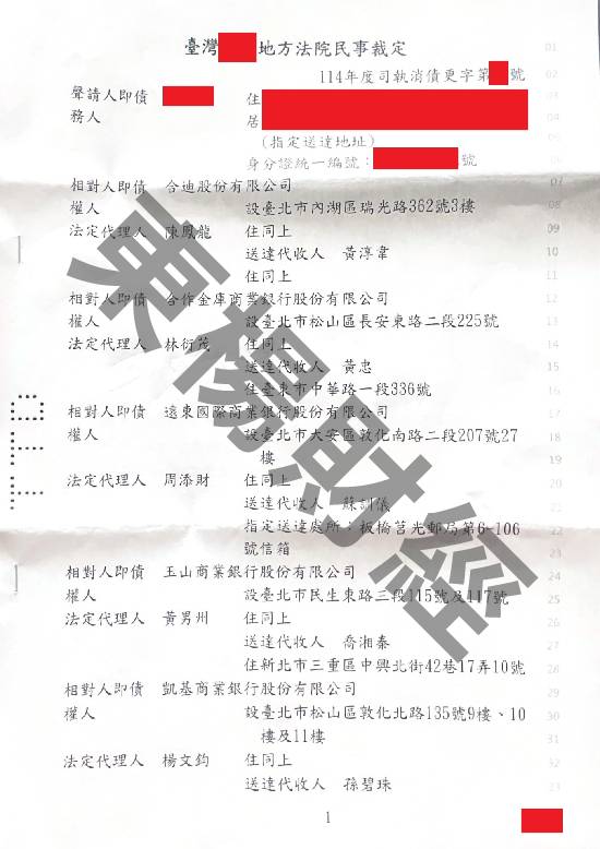 債務更生