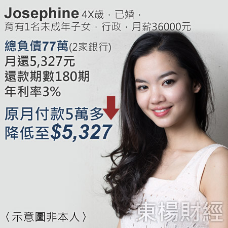 債務成功案例-Josephine