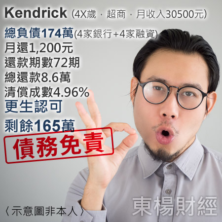 更生成功案例-Kendrick