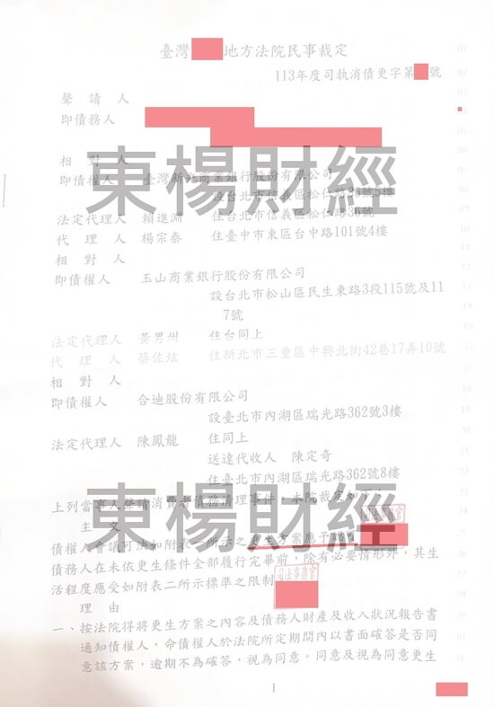債務更生 債務更生