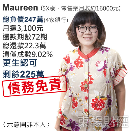 更生成功案例-Maureen
