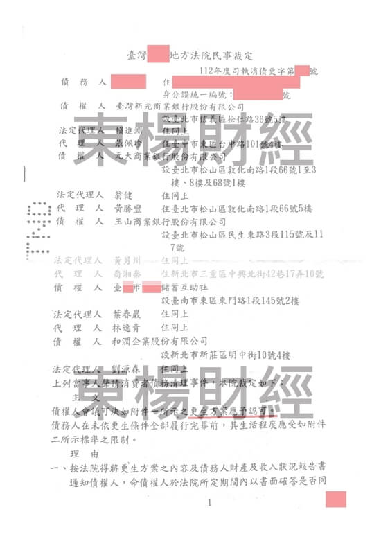 債務更生 債務更生