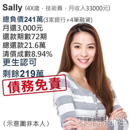 更生成功案例-Sally
