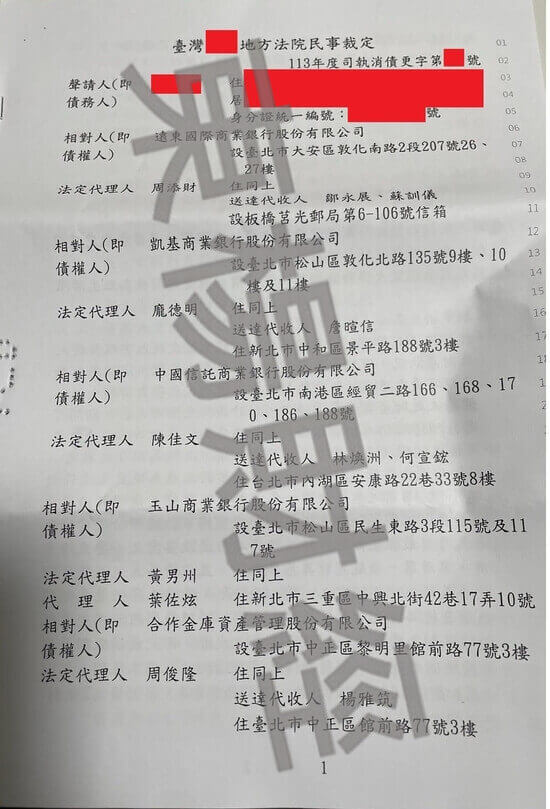 債務更生 債務更生